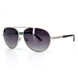 JUICY COUTURE “JU 582/S” Silver Aviator Sunglasses